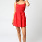 Octavia red dress