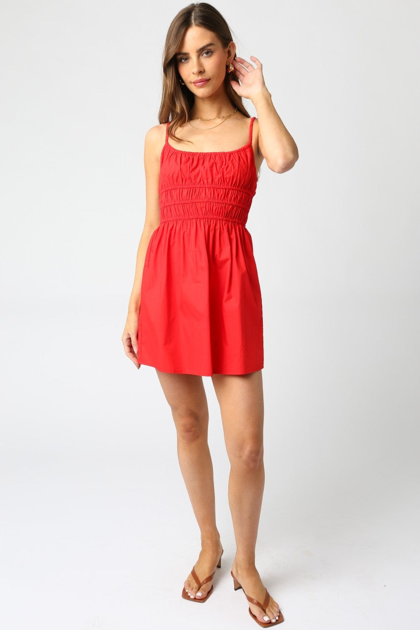 Octavia red dress