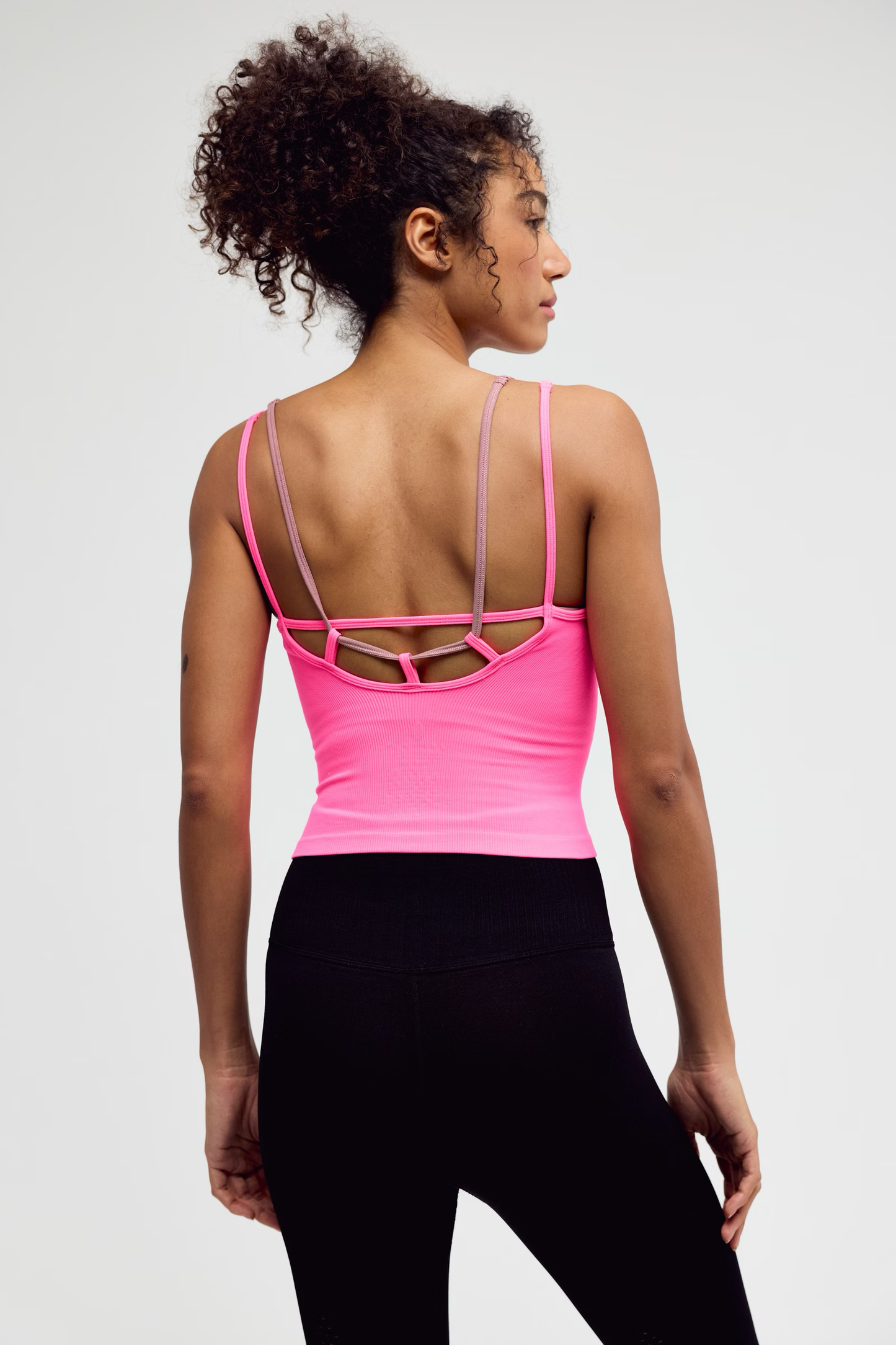 FP Movement ALL CLEAR COASTLINE CAMI / HOT PINK COMBO
