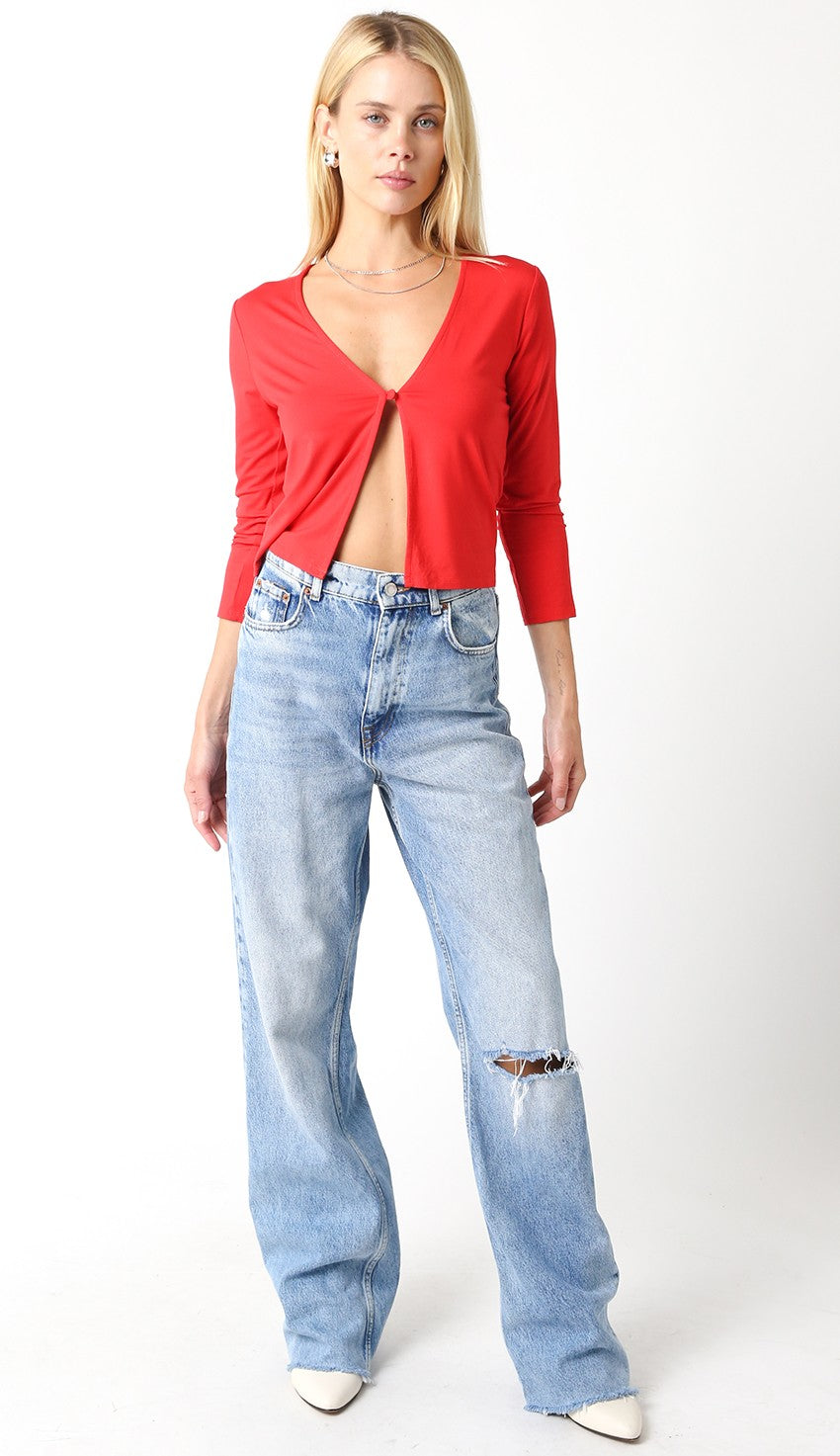 Taylor Button Cardigan Top