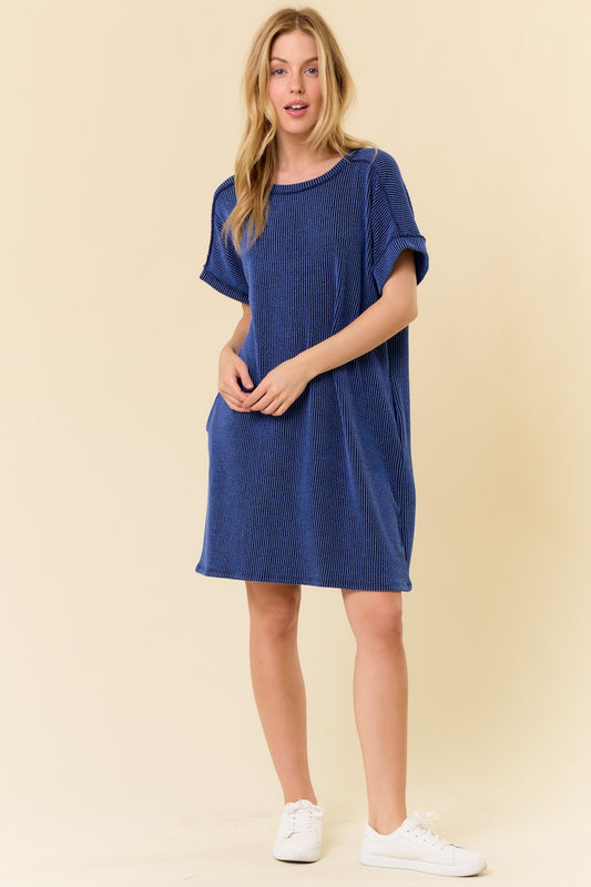 Lainey Everyday Dress Cobalt
