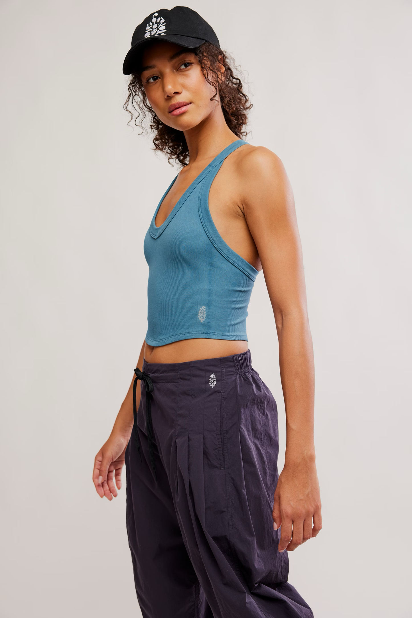 FP Movement ALL CLEAR V NECK CAMI / RIPTIDE