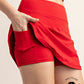 Butter Skort Red