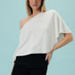Lux White Poncho