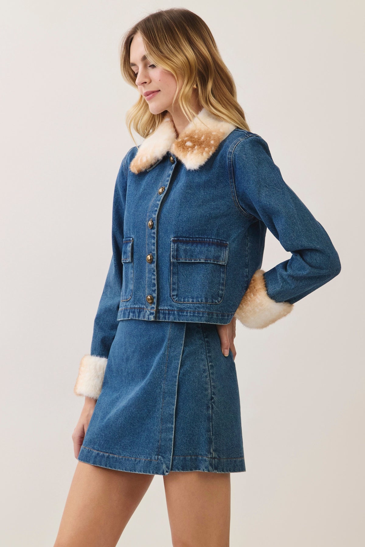 Taylor Deer Print Jacket