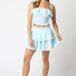 Elisa Tiered Ruffle Mini Skirt