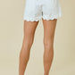 Daniella Denim Shorts White