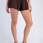 V Crossover Flared Short Espresso