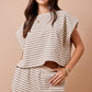 Demi Tan and Brown Set Top