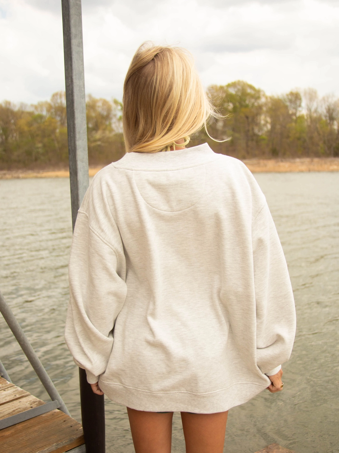 Lake Day Mockneck X Jo Johnson Overby