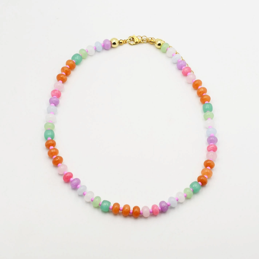 Pastel beaded bracelet