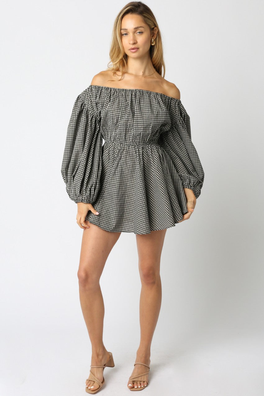 Aliyah Checkered Dress