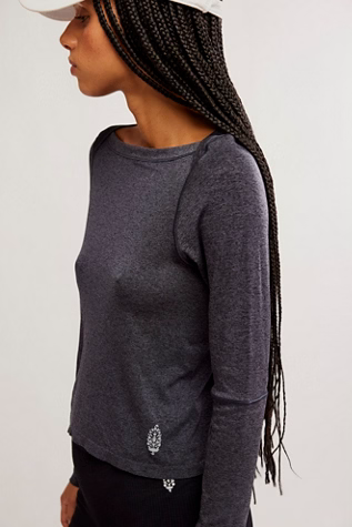 FP Movement UP NEXT LONG SLEEVE / BLACK