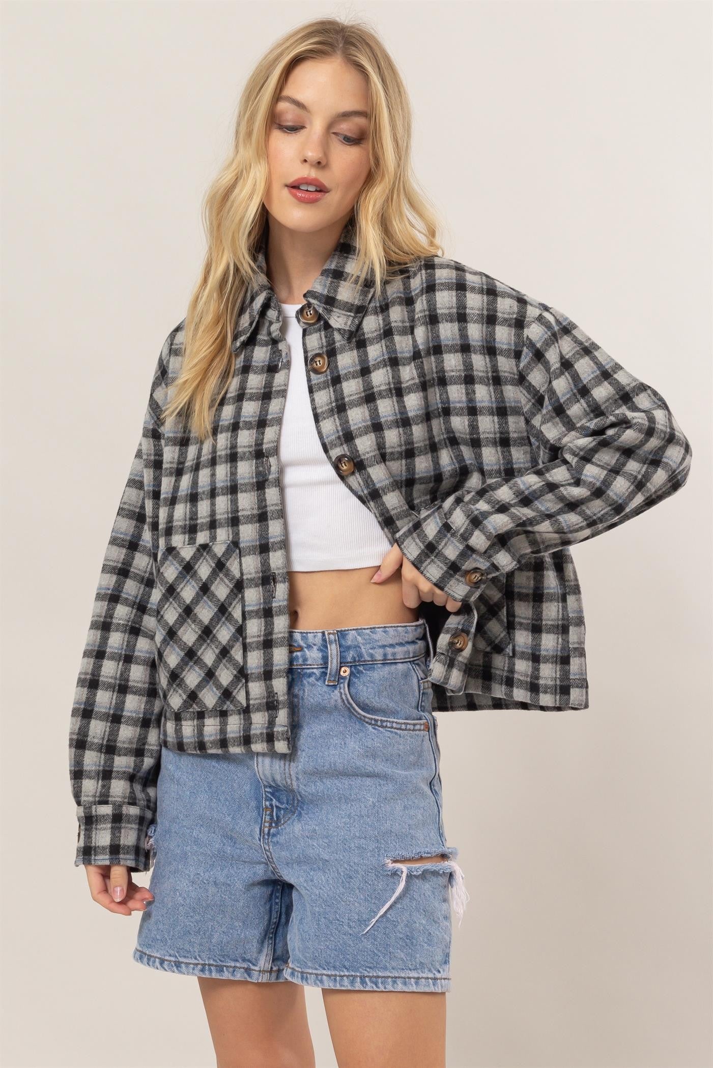 Hazel Black Jacket