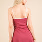 Jen Athletic Dress Maroon