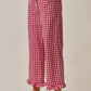 Sarah Gingham Pants