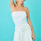 Dakota Strapless White Dress