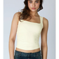 Clean Line Square Shirred Top