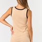 Lily taupe dress