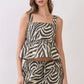 Tina Zebra Set Top
