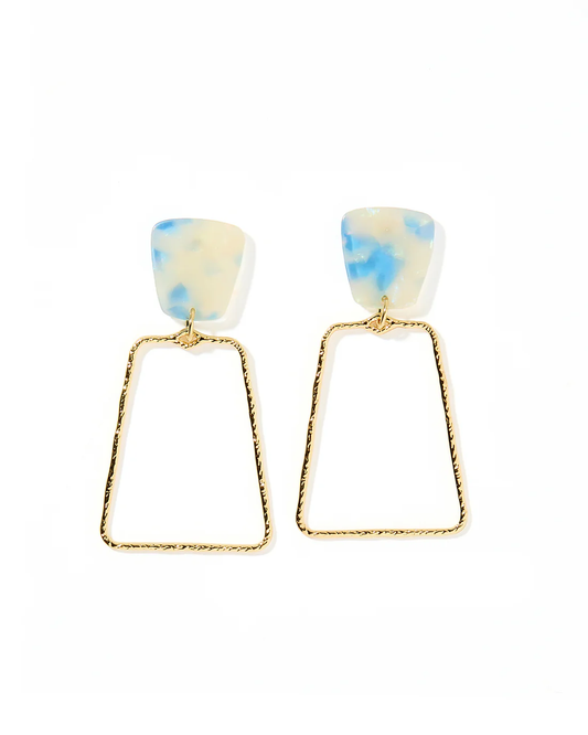 Kaelyn Blueberry Earrings