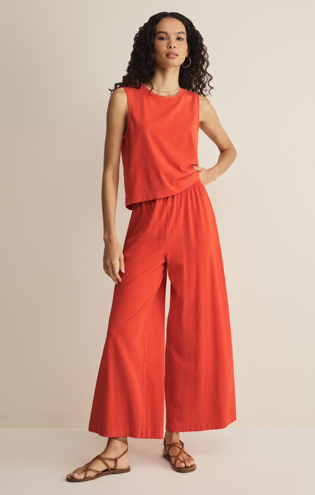 Sloane Jersey Muscle Tank