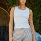 Brooke H Grey Tank