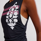 Free People Movement SPORT MODE MUSCLE LOGO / BLACK/CLOVE COMBO