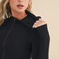 Performance Fitted Full Zip Jacket With Hood