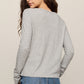 Z SUPPLY Junie L/S Tee Heather Grey