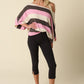 Katie Stripe Dolman Knit Top