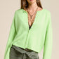 Molly Cardigan Lime