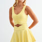 Ruche Active Set Skirt Yellow Gold