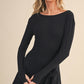 Long Sleeve Wrap Tie Front Dress