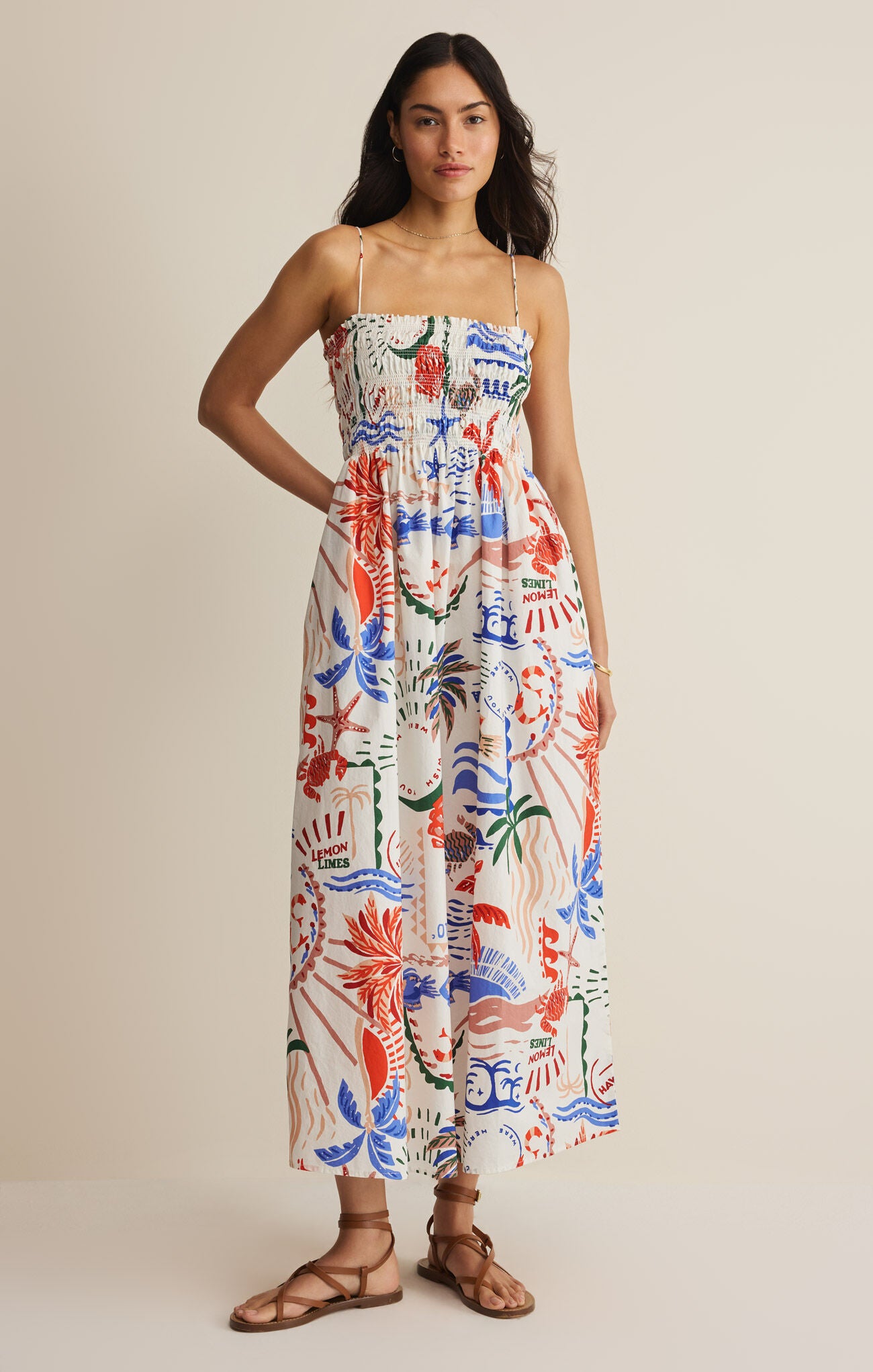 Z SUPPLY Cornelia Getaway Midi Dress