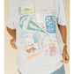 Fishing Club Match Box Collage Graphic Tee