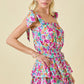 Dallas magenta dress