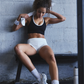 FREE THROW BRA / BLACK