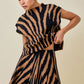 Dana Tiger Knit Set