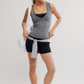 BITTERSWEET RIB ESSENTIAL / HEATHER GREY