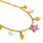 Anya 18K Gold Non-Tarnish Starts and Palm Charm Necklace