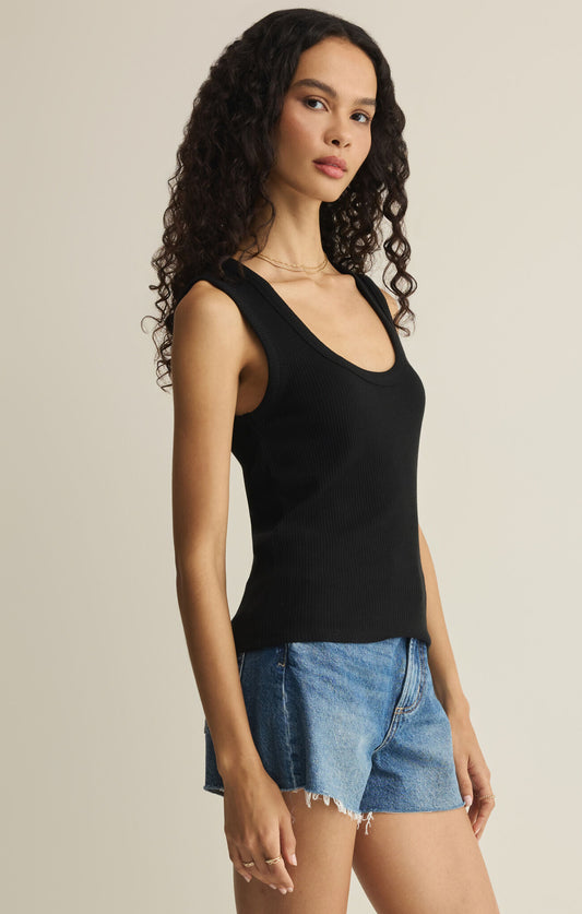 Leisurely Tank Black