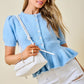 Devin Blue Cardigan