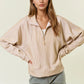 Darla Sand Striped Top