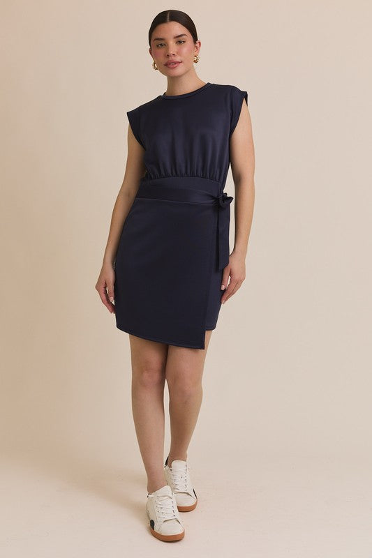 Gabby Navy Dress