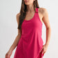 Flow Twist Active Dress Pink