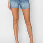 Risen High Rise Front Seam Detail Shorts