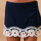 Laura Navy Mini Skirt
