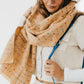 Maeve Multi Color Scarf Tan