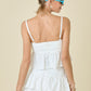 Daisy off white tank